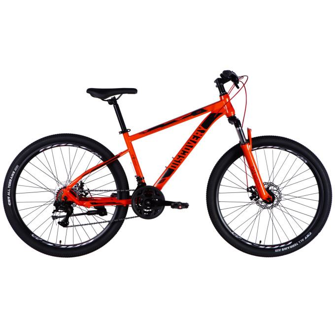 Велосипед ST 27.5" Discovery TREK DD FR рама-16" помаранчевий 2025