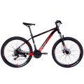 Велосипед AL 27.5" SPACE MERCURY DD FR рама-17" чорно-червоний 2026