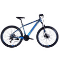 Велосипед AL 27.5" SPACE MERCURY DD FR рама-17" серо-синий 2026