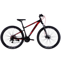 Велосипед ST 29" Discovery TREK DD FR рама-16" чорно-червоний 2025
