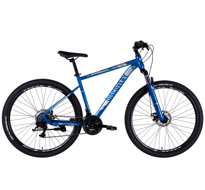 Велосипед ST 29" Discovery TREK DD FR рама-19" синьо-сріблястий 2025