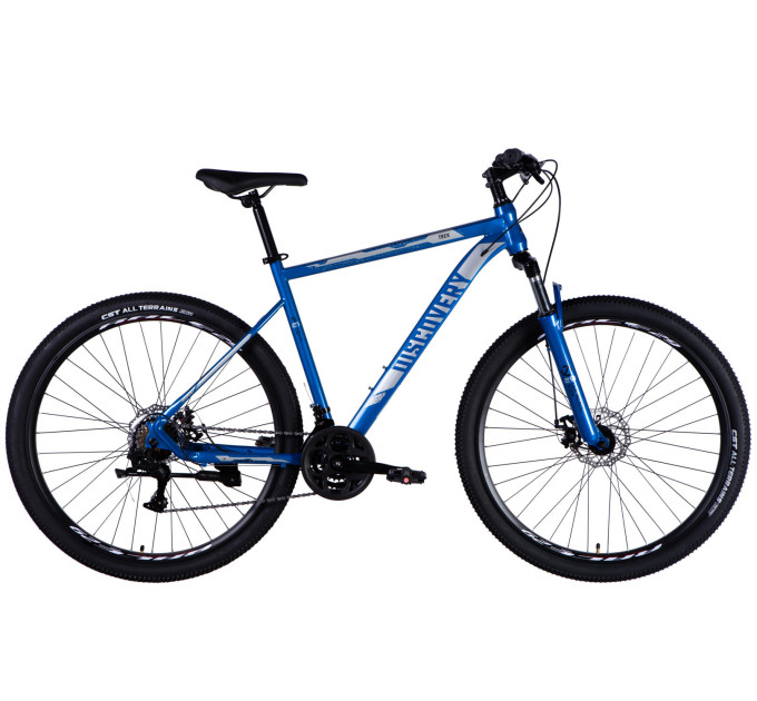 Велосипед ST 29" Discovery TREK DD FR рама-21" синьо-сріблястий 2025