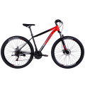 Велосипед ST 29" SPACE MARS DD FR рама-18" красно-черный 2026