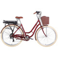 Електровелосипед 28" Dorozhnik CORAL 350Вт 36В редуктор. дисплей, САП, 12.5Ач з крепл.