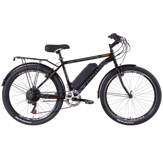 Електровелосипед 26" Discovery RANGER 350Вт 36В редуктор., 8.8Ач дисплей, САП, з крепл.