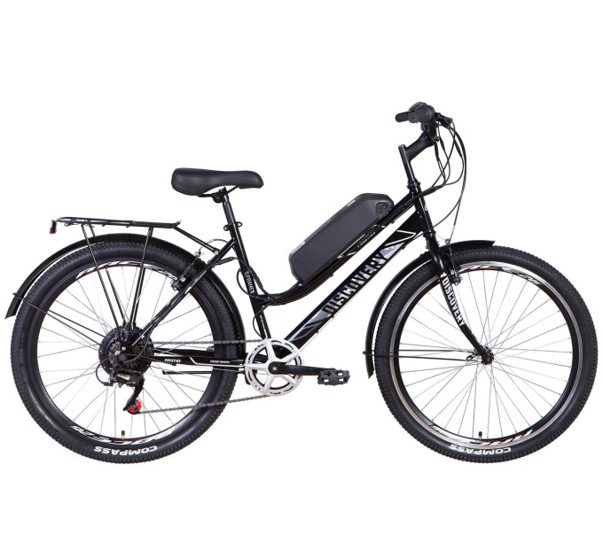 Електровелосипед 26" Discovery PRESTIGE WOMAN 350Вт 36В редуктор. задн.привід, 8.8Ач з крепл.
