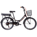 Електровелосипед 24" Formula SMART 350Вт 36В редуктор. дисплей, САП, 12.5Ач з крепл.