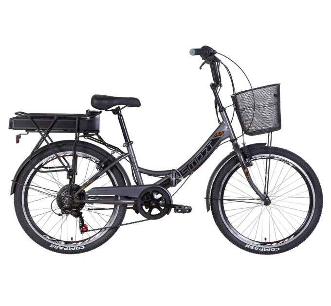 Електровелосипед 24" Formula SMART AM 350Вт 36В редуктор. задн.привід, дисплей, САП, 12.5Ач з крепл.