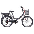 Электровелосипед 24" Formula SMART 350Вт 36В редуктор. дисплей, САП, 12.5Ач с крепл. к багажн., 2022 (черно-зеленый )