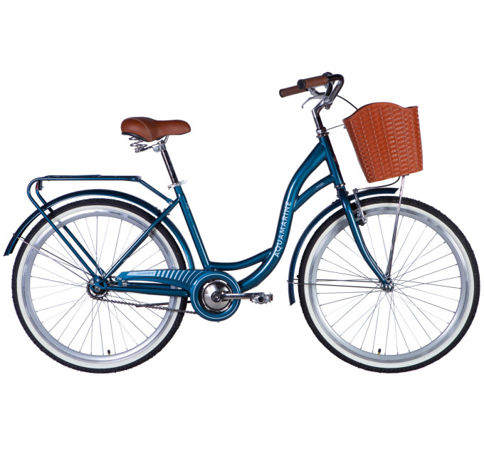 Велосипед ST 26" Dorozhnik AQUAMARINE BH рама-17" темно-синий 2025