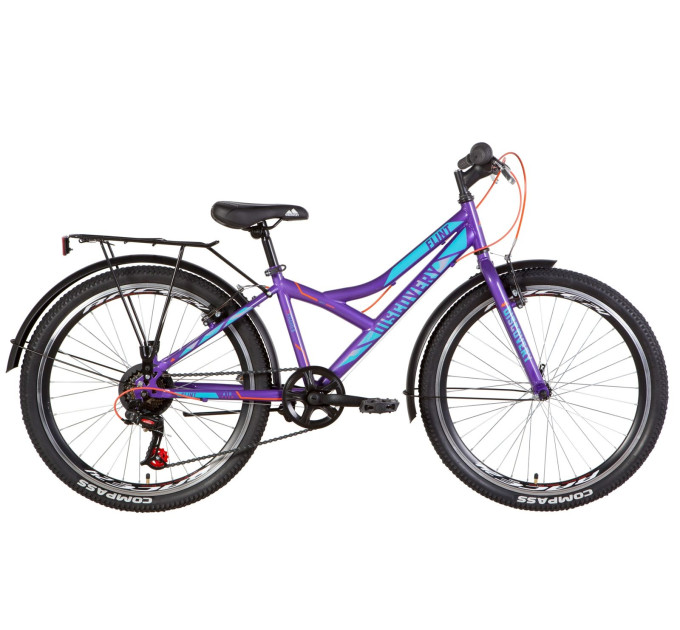 Велосипед 24" Discovery FLINT MC 2021 (фиолетовый)