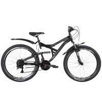 Велосипед ST 26" Discovery CANYON AM2 Vbr с крылом Pl 2022 (серо-черный)