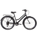 Велосипед ST 26" Discovery PRESTIGE WOMAN Vbr з багажником зад St, з крилом St 2022 (чорний)