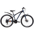Велосипед ST 26" Discovery TREK AM DD з крилом Pl 2022 (синьо-чорний)