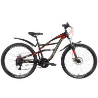 Велосипед ST 26" Discovery TRON AM2 DD с крылом Pl 2022 (серо-голубой)