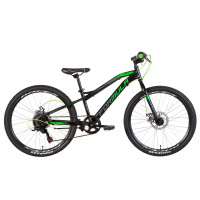 Велосипед 24" Formula FOREST DD 2021 (чорно-зелений із сірим) Велосипед 24" Formula FOREST DD 2021 (чорно-зелений із сірим)