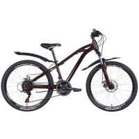 Велосипед ST 24" Formula DAKAR AM DD з крилом Pl 2022 (коричневий) Велосипед ST 24" Formula DAKAR AM DD з крилом Pl 2022 (коричневий)