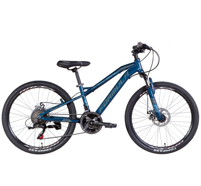 Велосипед AL 24" Formula BLACKWOOD AM DD 2022 (черно-красный)