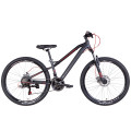 Велосипед AL 26" Formula BLACKWOOD AM DD 2022 (сіро-чорний з червоним)