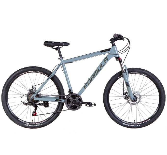 Велосипед AL 26" Formula MOTION AM DD 2022 (серый)