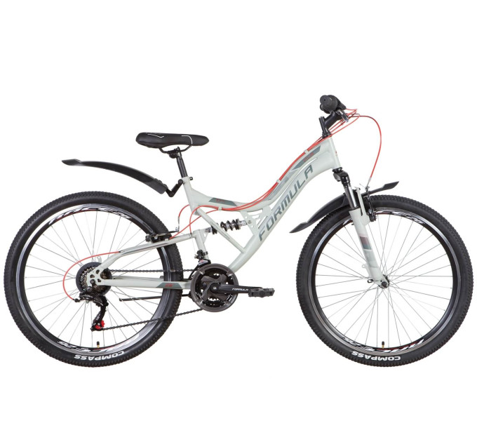 Велосипед ST 26" Formula ATLAS AM2 Vbr із крилом Pl 2022 (зелений)