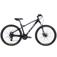 Велосипед AL 27.5" Leon XC-90 SE AM Hydraulic lock out DD 2022 (чорно-білий з сірим)