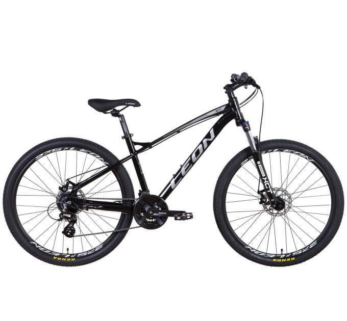 Велосипед AL 27.5" Leon XC-90 SE AM Hydraulic lock out DD 2022 (чорно-білий з сірим)